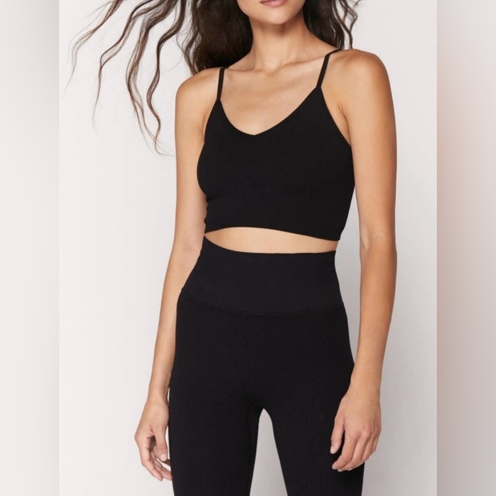 ‼️RARE‼️🎸SPIRITUAL GANGSTER🎸🔥NWT🔥Zeno Cami Bra in Black— XS/S